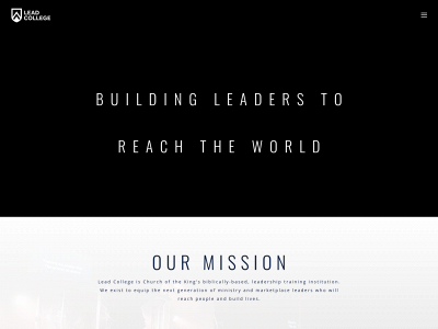 leadcollege.org snapshot