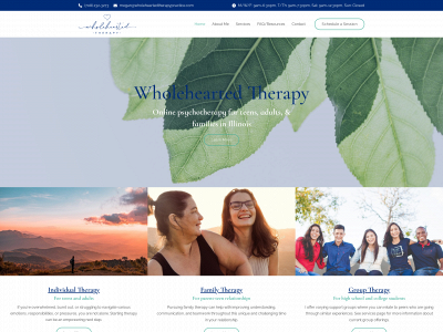 wholeheartedtherapypractice.com snapshot