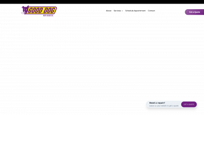 gooddogautoglass.com snapshot