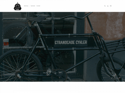 strandgade-cykler.dk snapshot