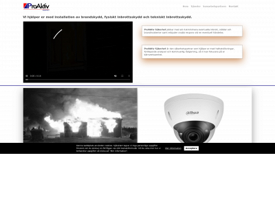 prosakerhet.se snapshot