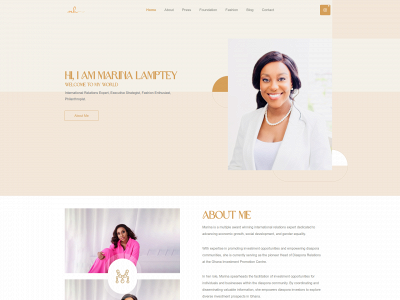 marinalamptey.com snapshot