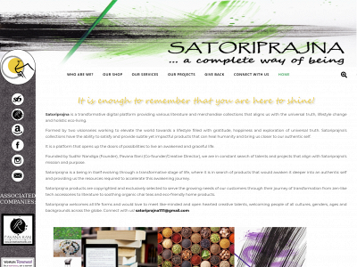 satoriprajna.com snapshot