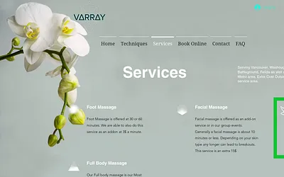 varraymassage.com snapshot