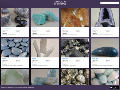themagicofcrystals.com snapshot