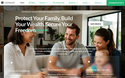 cgjfinancial.com snapshot