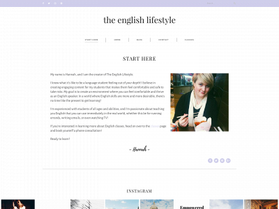 theenglishlifestyle.com snapshot