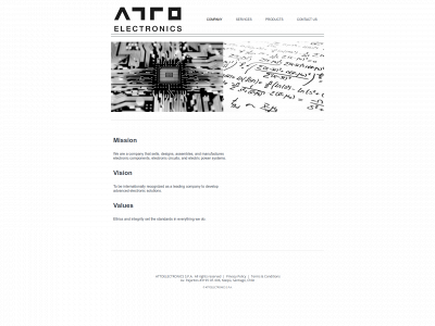 attoelectronics.com snapshot