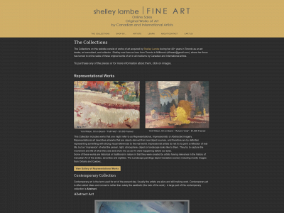 www.shelleylambefineart.com snapshot