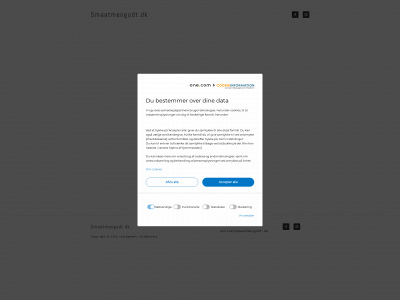 smaatmengodt.dk snapshot