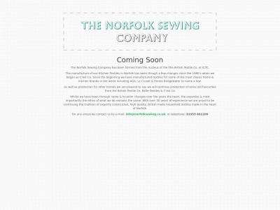 norfolksewing.co.uk snapshot