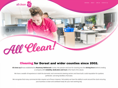 allclean247.co.uk snapshot