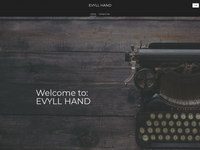 evyllhand.com snapshot