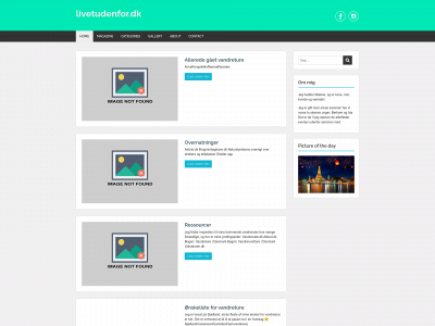 livetudenfor.dk snapshot