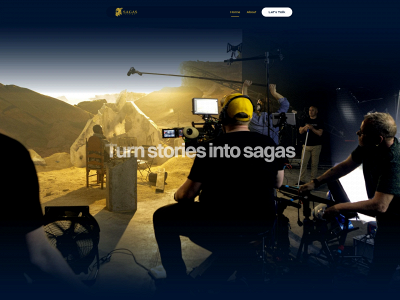 sagasfilms.com snapshot