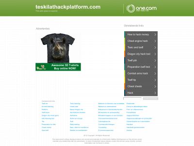 teskilathackplatform.com snapshot