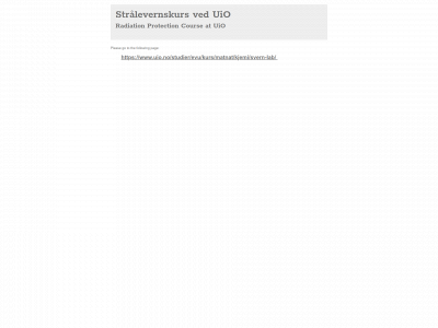 stralevernkurs.no snapshot