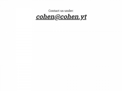 cohen.yt snapshot
