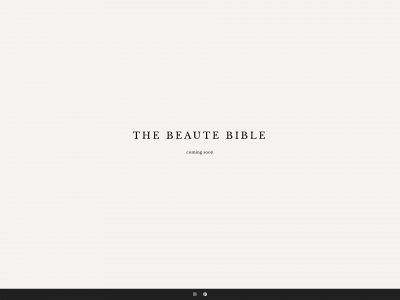 thebeautebible.com snapshot