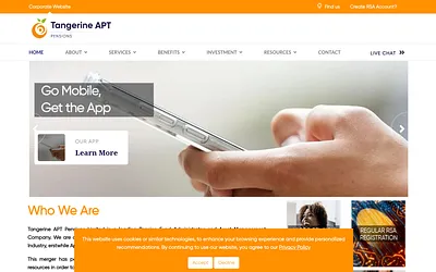 tangerineapt.ng snapshot