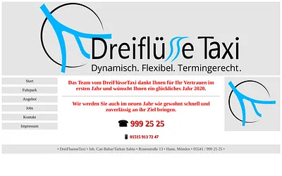 dreifluessetaxi.de snapshot