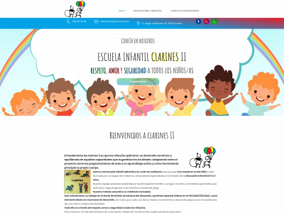 escuelainfantilclarinesdos.es snapshot