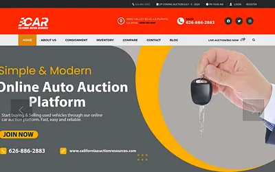 californiaauctionresources.com snapshot