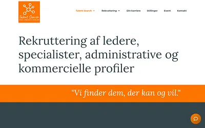 talentsearch.dk snapshot