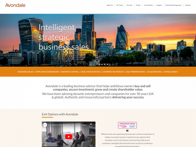 avondale.co.uk snapshot