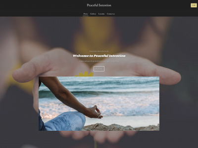 peacefulintention.com snapshot