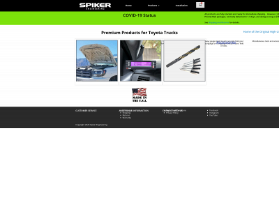 spikerengineering.com snapshot