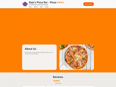 rajaspizzabarglasgow.co.uk snapshot
