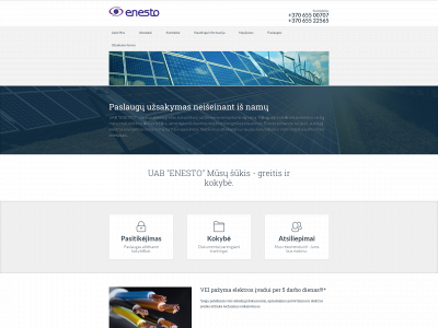 enesto.lt snapshot