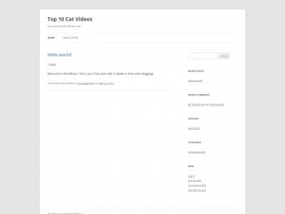 top10catvideos.com snapshot