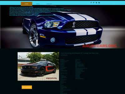 angrycars.org snapshot