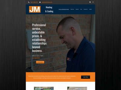 www.jmhvacpro.com snapshot