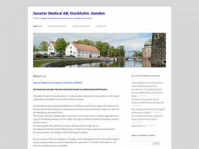 senatormedical.se snapshot