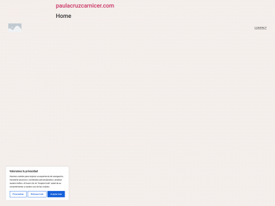 paulacruzcarnicer.com snapshot