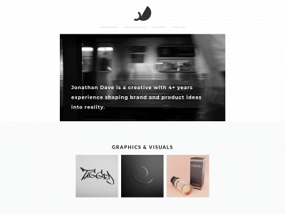 jonathandave.design snapshot