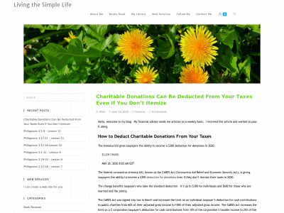 ourretiredlife.com snapshot