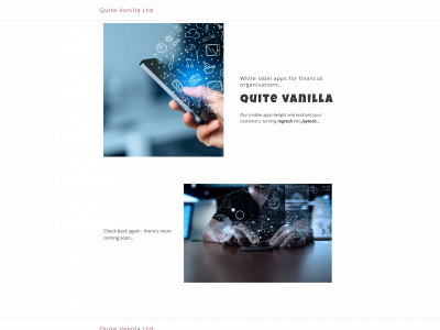 quitevanilla.com snapshot