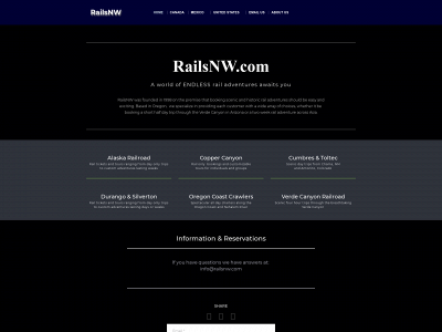 railsnw.com snapshot