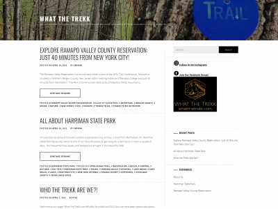 whatthetrekk.com snapshot