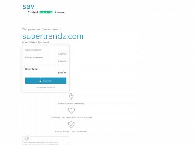 supertrendz.com snapshot