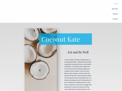 coconutkate.website snapshot