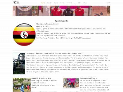 www.sportsuganda.org snapshot