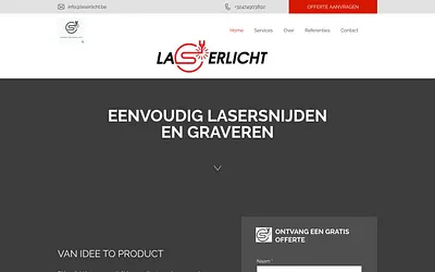 laserlicht.be snapshot