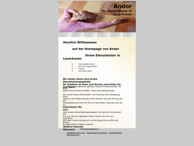 andor-leverkusen.de snapshot