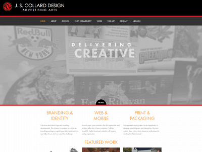 jscollarddesign.com snapshot