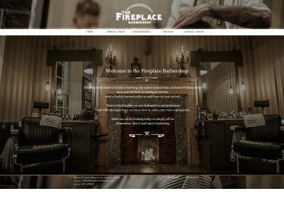 thefireplacebarbershop.com snapshot